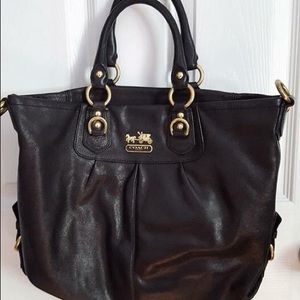 Coach black purse